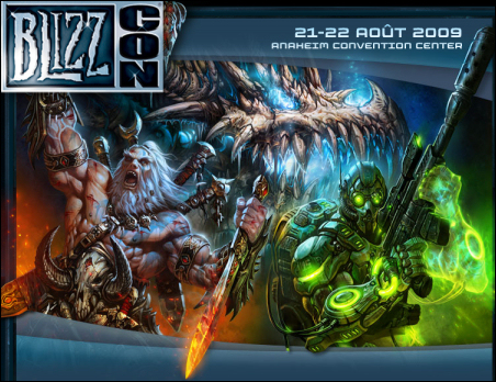 Bannière officielle BlizzCon 2009 Bannière officielle BlizzCon 2009