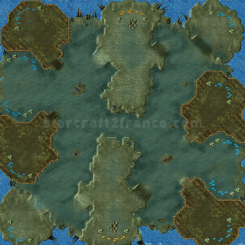 Carte StarCraft 2 : Decena