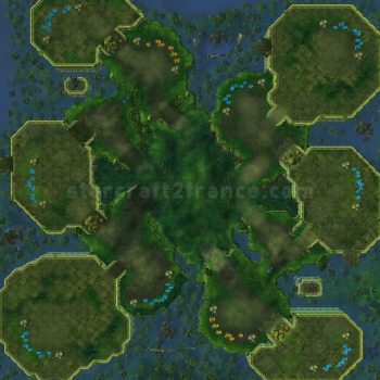 Carte StarCraft II : Steppes of War - Steppes de guerre