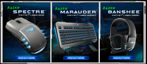 Produits Razer StarCraft 2 Produits Razer StarCraft 2