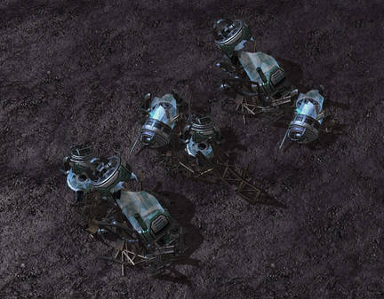 StarCraft II - Débris de tube de stase StarCraft II - Débris de tube de stase