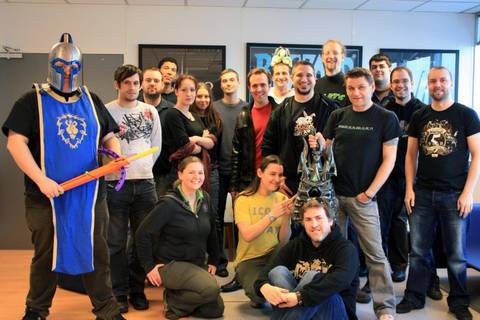 Une journ�e ordinaire dans le bureau d'une �quipe communautaire Blizzard